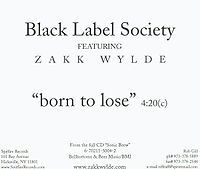 Born to Lose