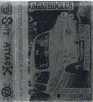 Album cover for Agathocles / Defecacion Purulenta