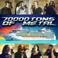 Album cover for 70,000 Tons of Metal