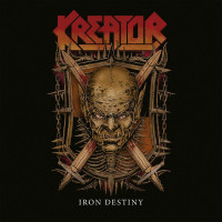 Album cover for Iron Destiny / Breaking the Law