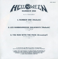 Album cover for Number One