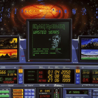 Album cover for Wasted Years