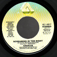 Album cover for Screaming in the Night