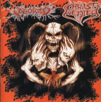 Album cover for Aborted / Christ Denied