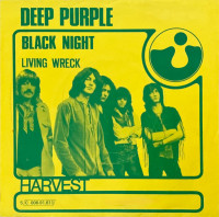 Album cover for Black Night / Living Wreck