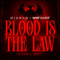 Album cover for Blood is the Law