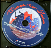 Album cover for Song for Asia