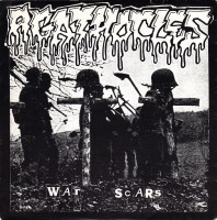 Album cover for War Scars / Dethrone Christ
