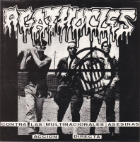 Album cover for Contra Las Multinacionales Asesinas Accion Directa / Starvation