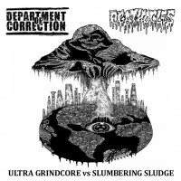 Album cover for Ultra Grindcore vs Slumbering Sludge