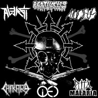 Album cover for Alergi / Agathocles / Nucleus / Chikara / I, Eternal / Puta Malaria