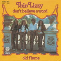 Album cover for Don’t Believe a Word / Old Flame