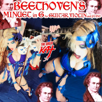 Album cover for Beethoven’s Minuet in G for Guitar, Violin and Piano
