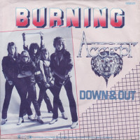 Album cover for Burning