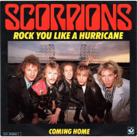 Album cover for Rock You Like a Hurricane / Coming Home