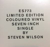 Album cover for Limited Edition Coloured Vinyl Seven‐Inch Single