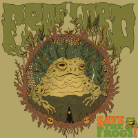 Album cover for Save the Frogs