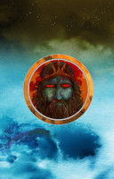 Neptune With Fire