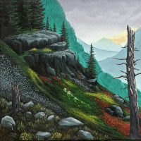 Album cover for A Distant Fire