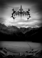 Album cover for Enthrone in Blizzard