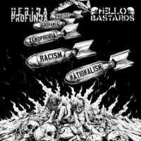 Album cover for Herida Profunda/Hello Bastards Split