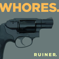 Album cover for Ruiner.
