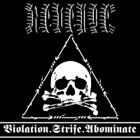Album cover for Violation.Strife.Abominate