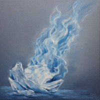 Album cover for Grieving in the Coldest Part of Hell