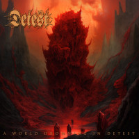 Album cover for A World Drowning In Detest