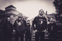 Album cover for Split W/ Karloff (A Tribute to Samhain)